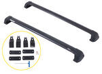 Rhino-Rack ROC25 Roof Rack for Naked Roofs - Vortex Aero Crossbars - Aluminum - Black