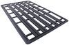 complete roof systems platform rack rhino-rack pioneer - gutter mount 100 inch long x 62 wide