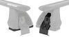 0  fit kits custom dk kit for 4 rhino-rack 2500 series roof rack legs - naked