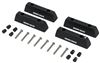 roof rack camper shell mounting points for rhino-rack rlt600 legs - qty 4