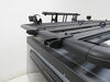 0  roof rack folding ladder and brackets for rhino-rack pioneer platform racks - aluminum 91-1/2 inch long