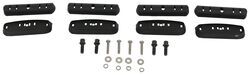Custom RCP Fit Kit for 4 Rhino-Rack RC and RV Series Roof Rack Legs - Fixed Mounting Points - RRRCP62-BK