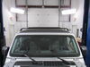 2022 jeep wrangler unlimited  complete roof systems aero bars rhino-rack sg rack for rain gutters - vortex crossbars aluminum black