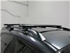 2014 subaru xv crosstrek  crossbars rhino-rack vortex aero - aluminum black 46 inch long qty 2