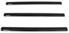 crossbars rhino-rack vortex aero - aluminum black 49 inch long qty 3