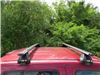 2008 nissan frontier  crossbars on a vehicle