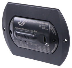 RV Propane Gas and Carbon Monoxide Detector - 12 Volt - 2 Wire - Black - RS54FR