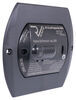 rv carbon monoxide and propane detector gas - 12 volt 2 wire black
