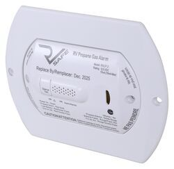 2-Wire RV Propane Gas Detector - 12 Volt - White