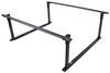 truck bed over the rapid switch systems pro sport ladder rack for full-size short trucks - 500 lbs