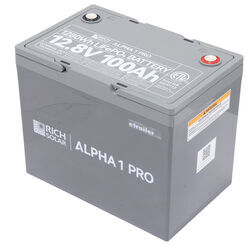 Rich Solar Alpha 1 Pro Lithium Battery - Bluetooth - 100 Amp Hour - RS74VR