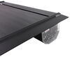 retractable tonneau manual retraxpro mx hard cover - aluminum matte black wide rails