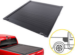 RetraxPRO XR Hard Tonneau Cover - Retractable - Aluminum - Matte Black - Accessory T-Slots - RTX67SR