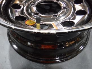 Used Picture for Dexstar Steel Mini Mod Trailer Wheel - 15" x 6" Rim - 6 on 5-1/2 - Black