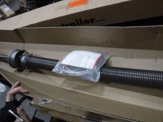 Used Picture for Conventional Ramp Door Spring for 7' Wide Enclosed Trailer - Single Spring - 80-lb Capacity