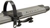 fork mount clamp on - standard kuat trio roof bike rack aluminum gunmetal gray