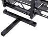cargo mounts 16 inch long 16x38 rucrak carrier w/ tailgate table for jeep wrangler yj tj and jk - 2 hitches