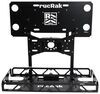 cargo mounts 16 inch long 16x38 rucrak carrier w/ tailgate table for jeep wrangler yj tj and jk - 2 hitches