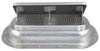 redline rv vents and fans roof vent 2-way pop-up with garnish for enclosed trailers - aluminum
