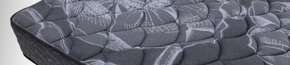 Closeup of etrailer RV mattress.