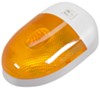 porch light utility incandescent rv porch/utility - 2 wire on/off switch oval euro style amber