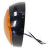 porch light utility led and for rvs - oval amber lens