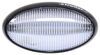 porch light utility 6-5/16l x 3-5/16l inch led and for rvs - oval clear lens