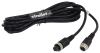 backup camera cables and cords rear view safety extension cable - 9-1/2' long male/female connection