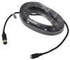 backup camera rear view safety extension cable - 49' long male/female connection