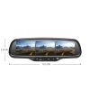 backup camera rearview mirror monitor rear view safety with - triple 3.5 inch displays