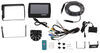 backup camera systems dash monitor rear view safety system - weatherproof quad