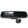 backup camera systems rearview mirror monitor rear view safety system - with flush mount