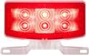 tail lights non-submersible low profile led rv light w/ bracket - stop turn license plate 8 diodes driver side