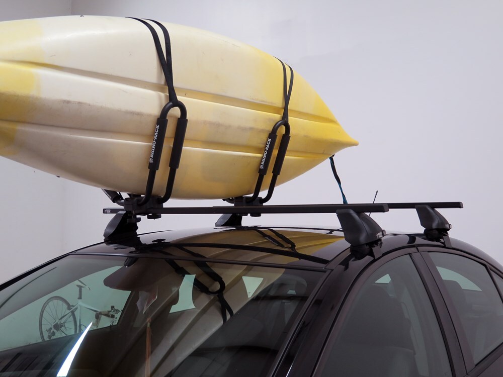 2014 Chevrolet Cruze Rhino-Rack Kayak Roof Rack w/ Tie-Downs - J-Style ...