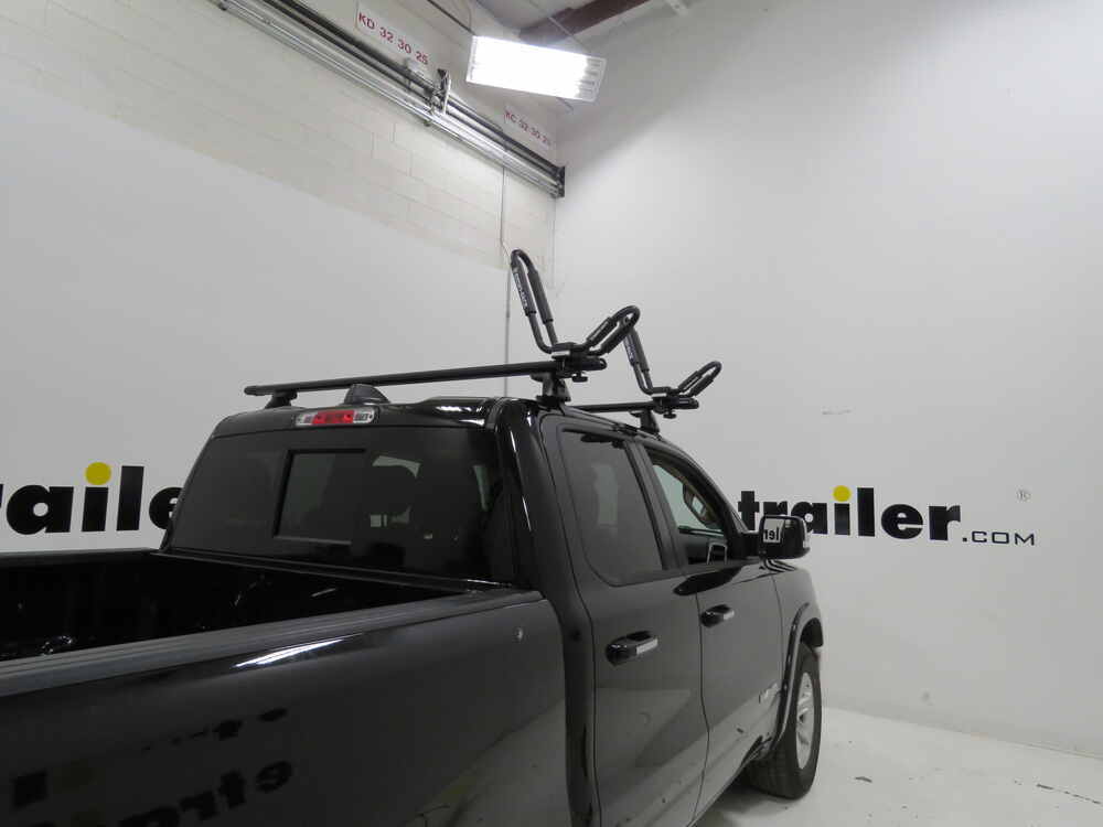 2014 Ram 1500 Rhino-Rack Kayak Roof Rack w/ Tie-Downs - J-Style - Fixed ...