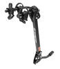 hanging rack tilt-away fold-up swagman trailhead bike for 2 bikes - 1-1/4 inch and hitches tilting