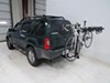 2001 nissan xterra  hanging rack fits 1-1/4 and 2 inch hitch swagman trailhead bike for 4 bikes - hitches tilting