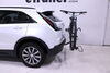 2023 cadillac xt4 hitch bike racks swagman folding rack 2 bikes on a vehicle