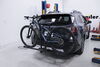2024 subaru outback wagon  folding rack 2 bikes on a vehicle