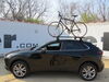 2020 mazda cx-30  frame mount factory bars round square swagman upright bike rack for 1 - roof crossbars