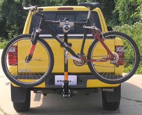 Hanging-Style Bike Rack on Vehicle