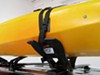 0  canoe kayak aero bars elliptical factory round square swagman exo rooftop roof rack w/ tie-downs - saddle style clamp on