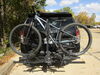 2022 chevrolet tahoe  fold-up rack 2 bikes on a vehicle