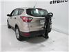 2018 ford escape  hanging rack fits 1-1/4 inch hitch 2 and saris glide ex bike for 4 bikes - hitches tilting