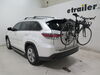 2016 toyota highlander  3 bikes fits most factory spoilers on a vehicle