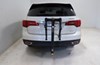 2016 acura mdx  hanging rack 2 bikes saris bones hitch bike for - 1-1/4 inch and hitches tilting