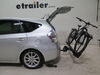 2014 toyota prius v  platform rack fits 1-1/4 inch hitch 2 saris mhs modular bike for 1 - and hitches tilting