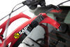 frame mount - anti-sway adjustable arms saris bones ex 3 bike rack trunk red
