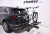 2023 cadillac xt5  platform rack tilt-away fold-up on a vehicle