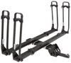 platform rack folding tilt-away saris mhs duo bike for 2 bikes - inch hitches wheel mount